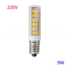 ampoule led e14 blanc froid 5500k 7w 220v carrés dorés moderne jaune