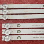 bandes rétroéclairage led blanc bleu modernes connecteurs lisses fonctionnels téléviseur