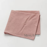 serviettes coton rose pâle texture lin classique réutilisables table manger party banquet