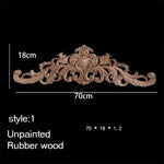 ornement decoratif bois fleur sculpte naturel classique baroque noel valentin mariage halloween pâques anniversaire