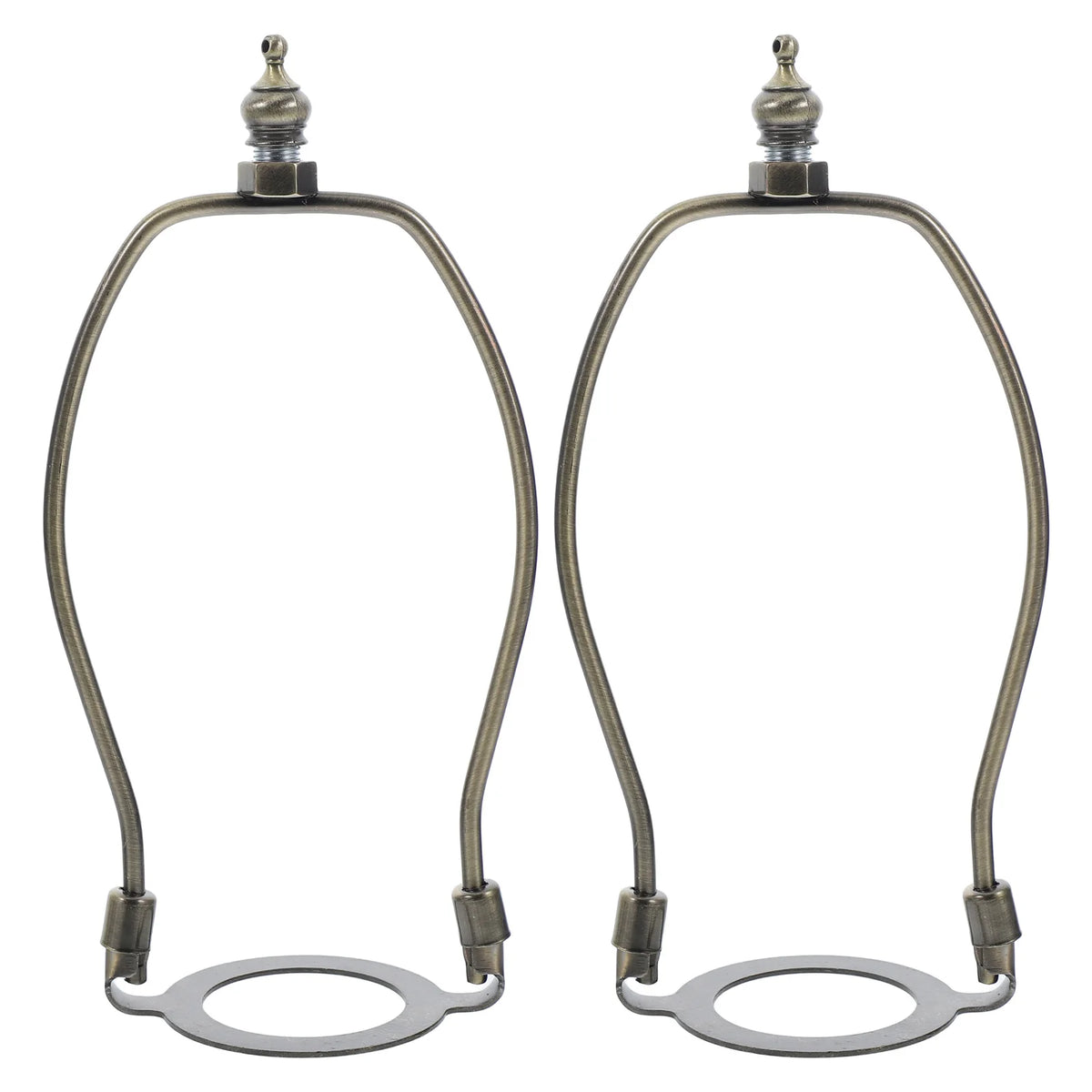 boucle cheval argentée classique support abat jour lampe détachable réparation accessoire éclairage porte ampoule