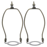 boucle cheval argentée classique support abat jour lampe détachable réparation accessoire éclairage porte ampoule