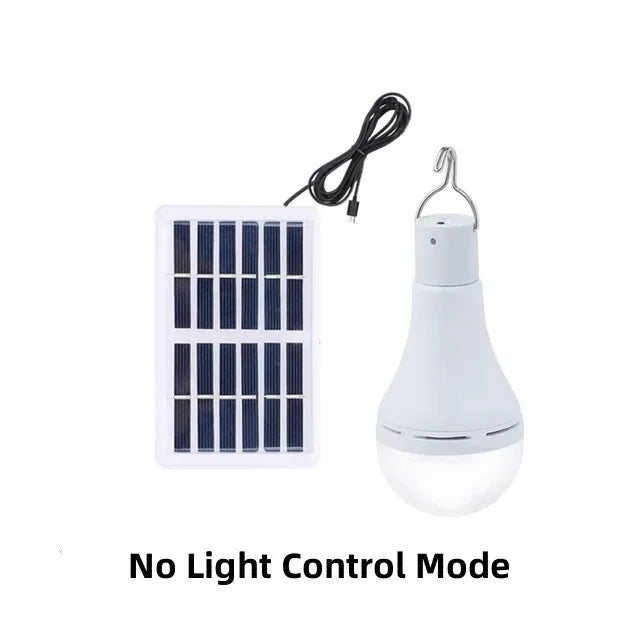 ampoule led solaire extérieure étanche ip65 moderne télécommande panneau solaire câble usb support mural