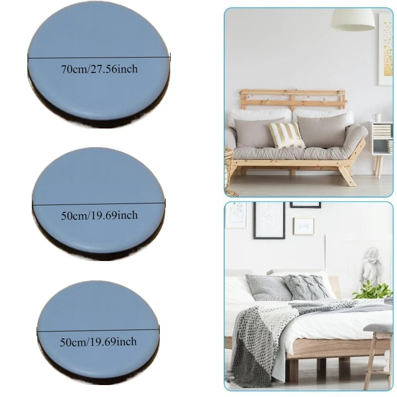 protecteurs table adhésifs modernes gris jaune 50mm 60mm 70mm meubles sols lisses tapis carreaux
