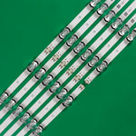 bande lumineuse led blanc moderne connecteurs electriques diodes rangees opacite sans visibilite fixations incluses