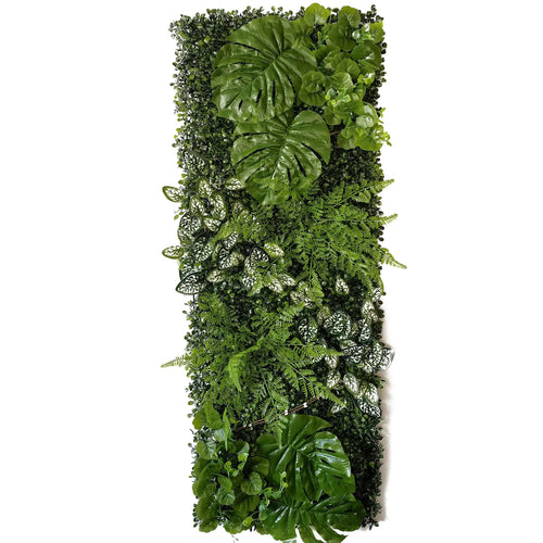 plantes artificielles mur végétal feuilles diverses moderne décoration extérieure herbes vertes accrochables