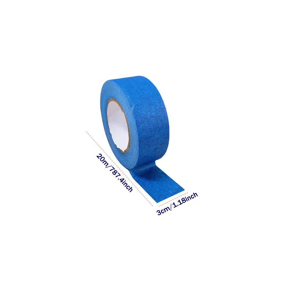ruban peinture bleu texture grunge adhésif professionnel longueur 20m largeur 12mm