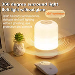 lampe tactile rechargeable led blanc moderne sans fil usb ambiance chambre table