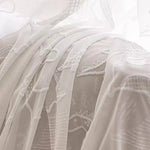 rideau transparent moderne dinosaure chat blanc polyester fenêtre chambre