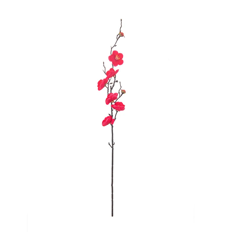 bouquet fleurs artificielles prunier soie maison mariage anniversaire fête baby shower minimalistebranches noires