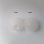boule suspension moderne blanc translucide mat protection vis 8cm 10cm 12cm 15cm echangement applique