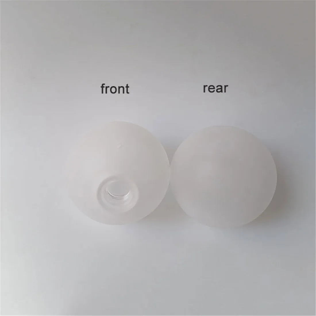 boule suspension moderne blanc translucide mat protection vis 8cm 10cm 12cm 15cm echangement applique