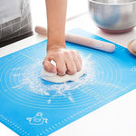 tapis pâtisserie silicone violet vert bleu rose cercles utilitaire pratique facile nettoyage réutilisable