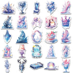 sticker illustration artistique enfants adolescents stickers animaux fantastiques opaques pvc