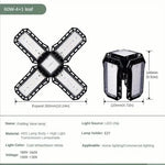 lampe pliable led noir blanc modernes minimaliste vis e26 2700k 6500k 2000lm 50000h