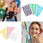 stickers étoiles violet vert bleu jaune noir rose adhésifs décoratifs pack 160pcs 320pcs 40pcs