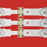 bande led rétro éclairage blanc moderne 973mm leds connecteurs fixations 3v