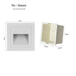 applique murale led moderne blanc noir grille ventilationextérieur minimaliste led 4000k 3000k 6000k