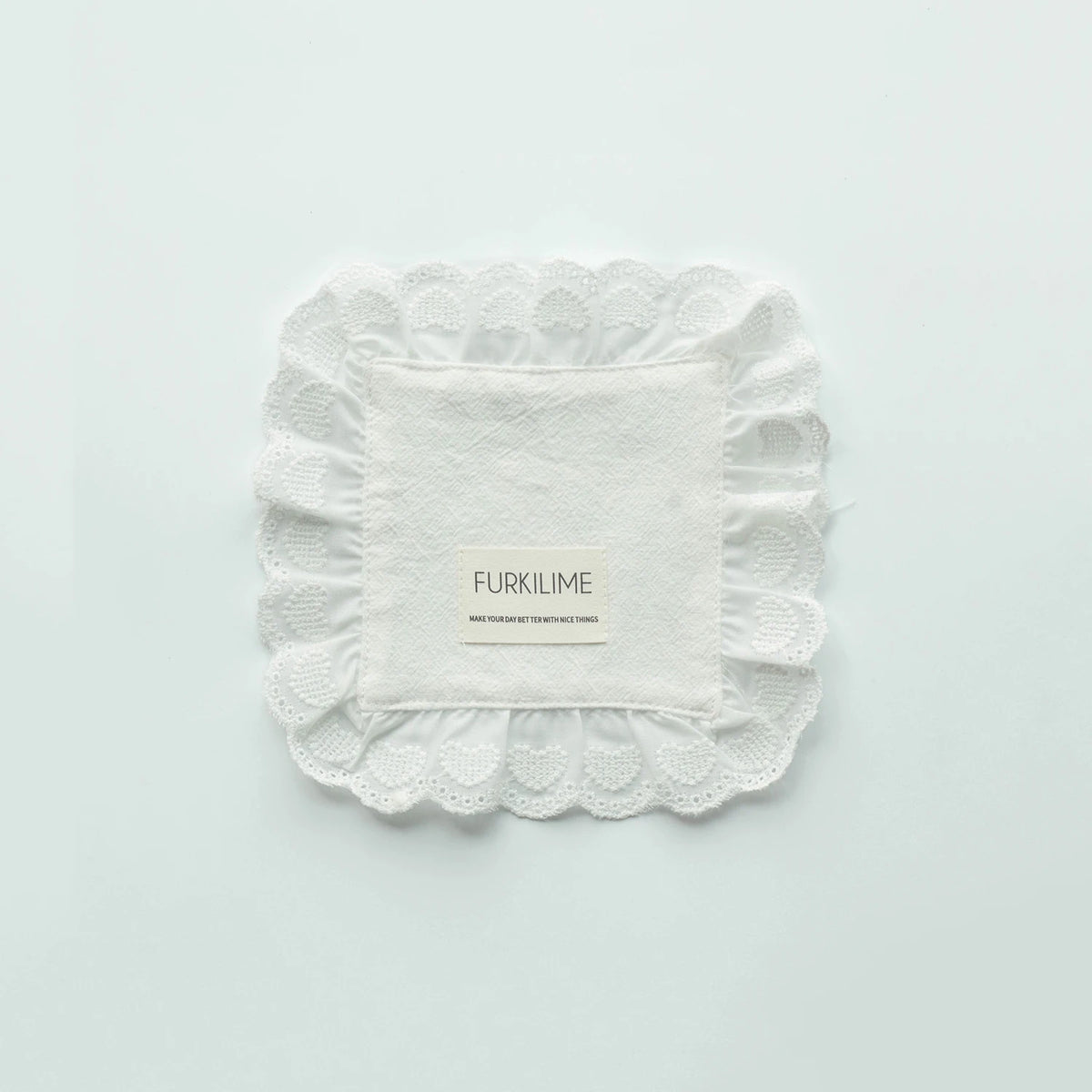 nappes dentelle table serviettes coton assiettes decoration mariage volants doux decoration table fête