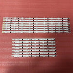 bandes led blanc modernes fixations connecteurs aluminium régulières fonctionnellements 30cm 40cm