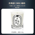 bougies parfumées marbrées blanc chandelier classique décoration maison coffret cadeau saint valentin mariage