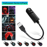 projecteur étoiles usb led lampe veilleuse nuit moderne ambiance halloween noël vacances chambreextérieur