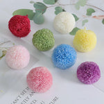 boules pommade pelucheuses couleurs variées texturées douces occasionnelles anniversaires fêtes