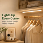 lampe led rechargeable usb aimantée télécommande éclairage cuisine chambre moderne adhésif blanc