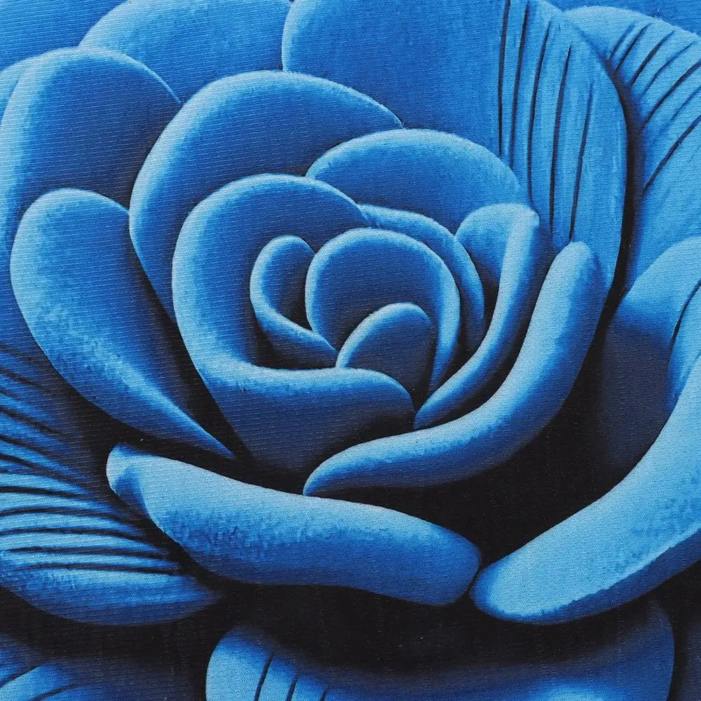 tapis fleur rose relief moderne polypropylène maison chambre rouges bleus verts violets noirs blancs
