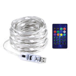 guirlande lumineuse led multicolore bluetooth controle application noel decoration fete nouvelle an