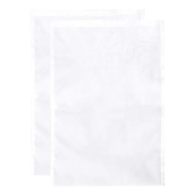 sac filtrant réutilisable nylon blanc cordon lait végétal fromage yaourt cuisine