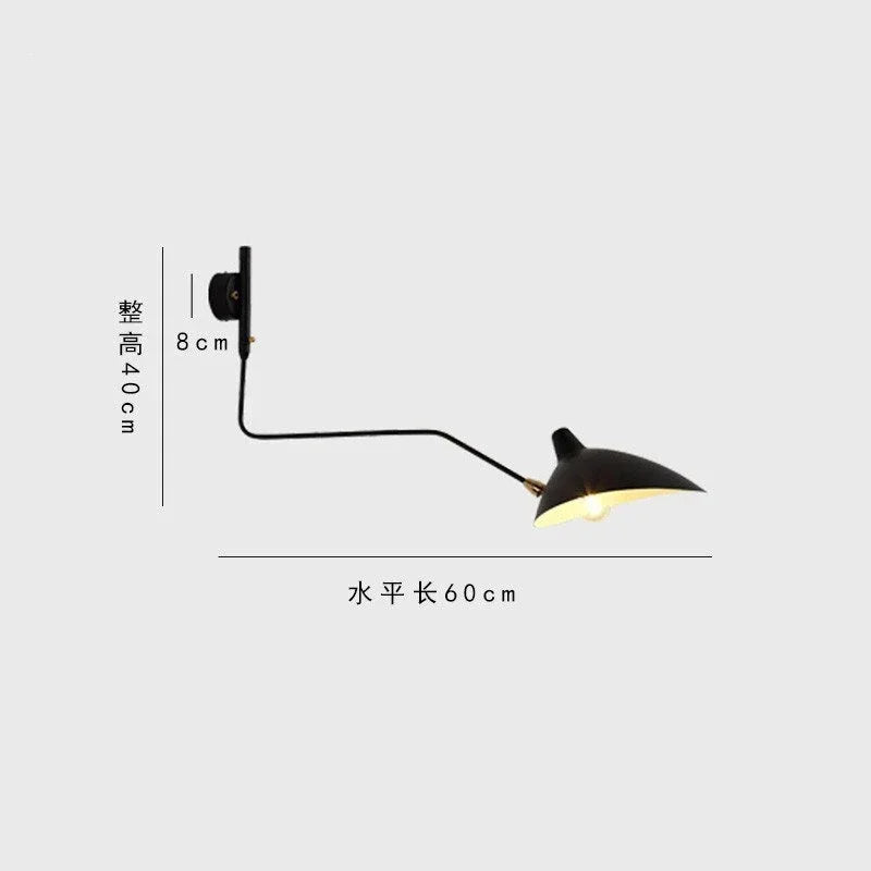 suspension lumineuse moderne industrielle led fer noir blanc toucher interrupteur