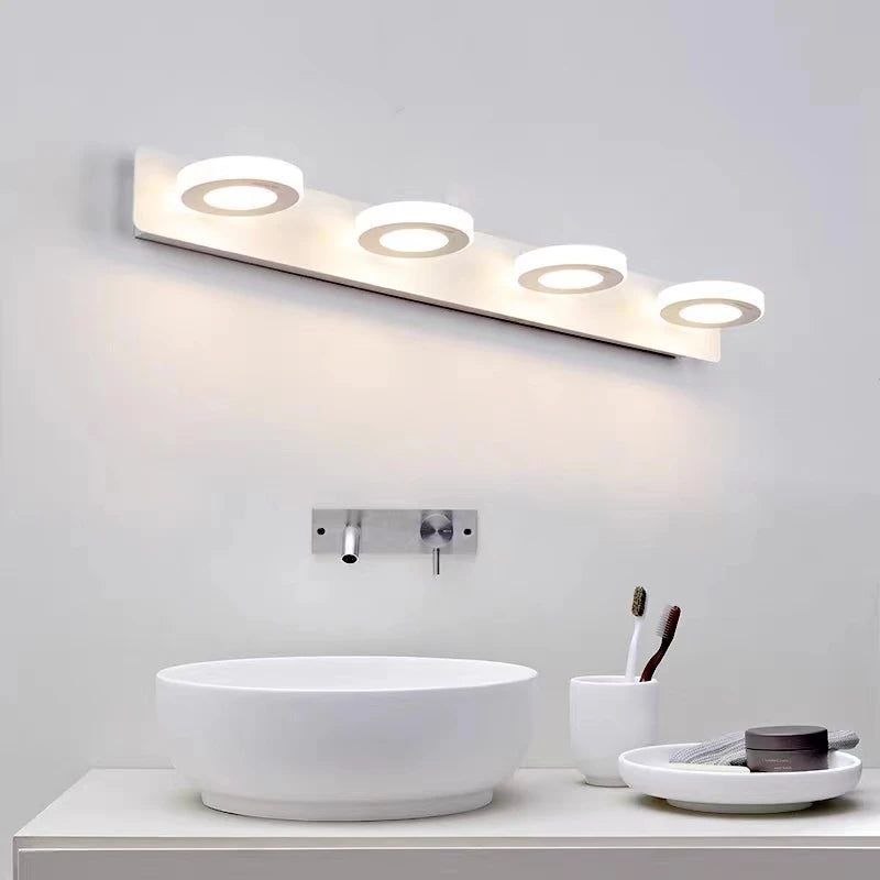 applique murale led moderne blanc fixée mur éclairage quotidien chambre étude sources lumineuses