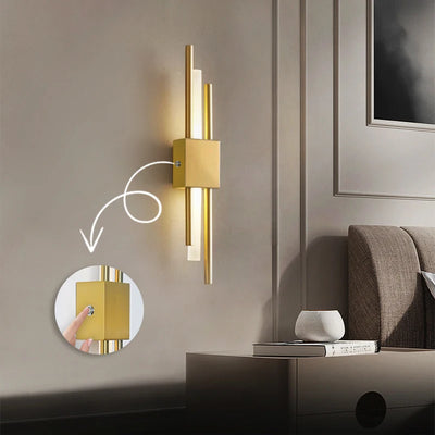 Applique murale LED design nordique blanc éclairage tableau