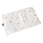 coussin bébé blanc animaux lapins chevaux doux confortable étanche polyester coton