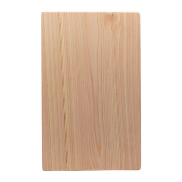 planche découper bois clair rectangle emballage papier blanc couteau manche bois clair panier tressé