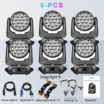 projecteur led moving head effet faisceau wash zoom dmx discothèque fête concert mariage