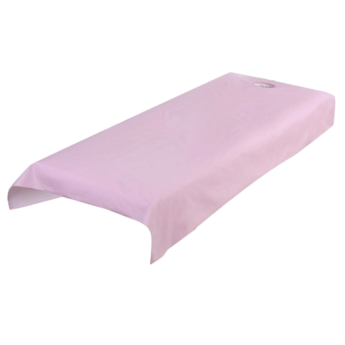 drap table massage uni imperméable marron blanc violet vert moderne spa relaxation face trous