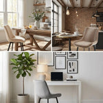 chaises modernes velours beige gris rouge noir accueil intérieur polyester