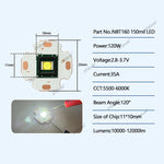 Diode led blanc 6000k moderne imprimée pcb 10mm 20mm 25mm 32mm
