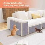 protection canapé adhésive gris beige moderne tissu fin 30x30 30x60 cm