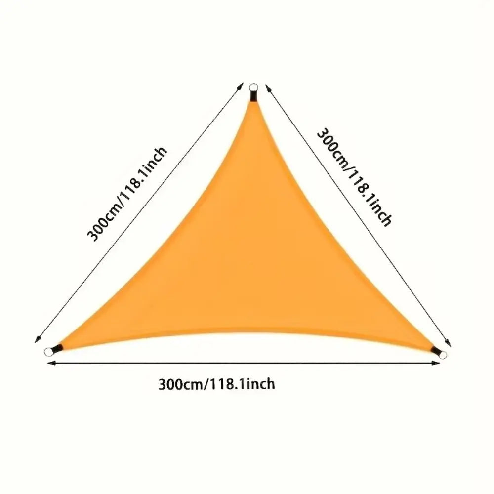 tentes jardin orange bleu beige oxford mylar réfléchissant moderne suspension 300cm opaque