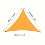 tentes jardin orange bleu beige oxford mylar réfléchissant moderne suspension 300cm opaque