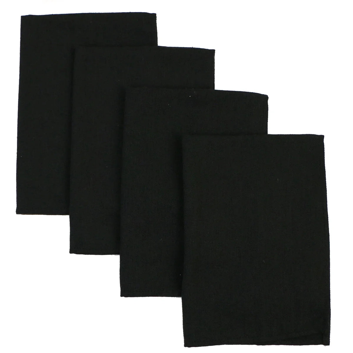 serviettes maison gris texture lin classique 40x40cm set 10paque opacité festive all season