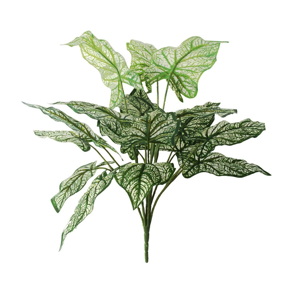 plantes artificielles vertes extérieures décoration jardin feuilles naturelles modernes tringle fixations textures variées