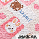 tapis sol animal compagnie coussin cage lapin cochon dindon mat doux imprimé animaux mignons