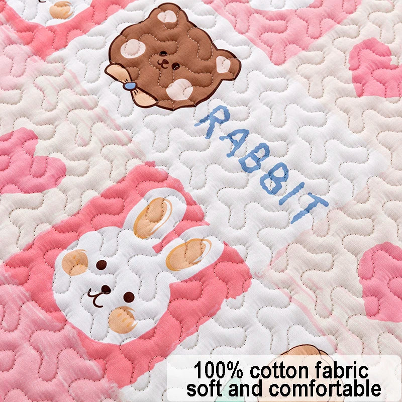 tapis sol animal compagnie coussin cage lapin cochon dindon mat doux imprimé animaux mignons
