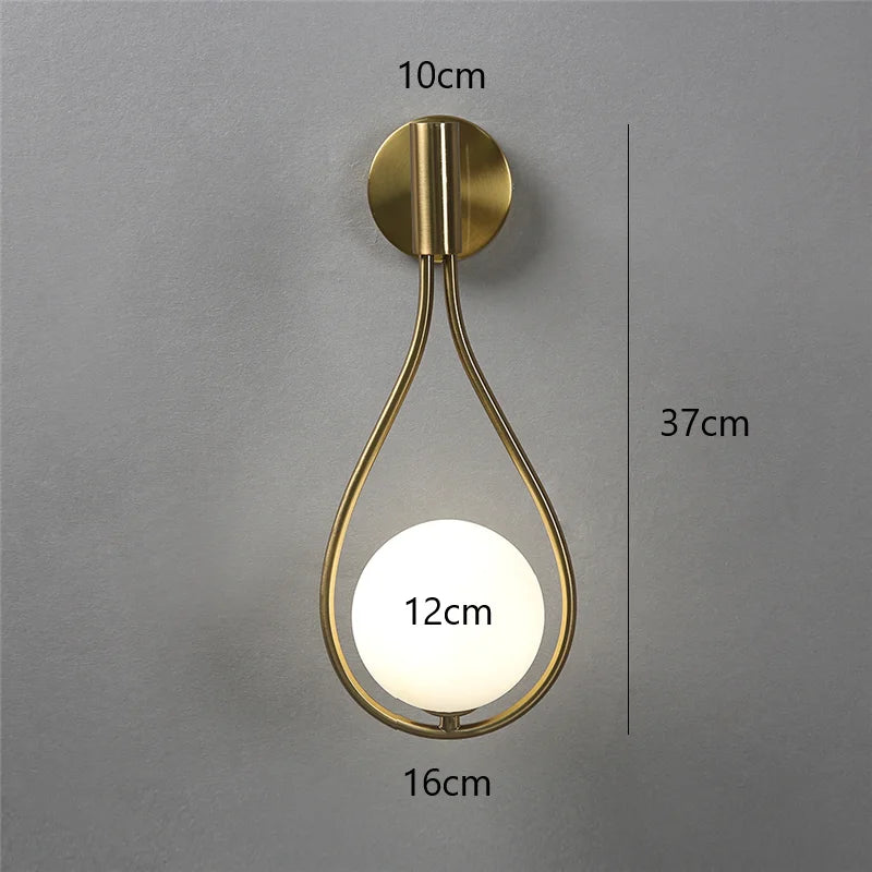 lampe murale moderne or noir ampoles led fixée murflux lumineux 249 2000 volts 90