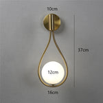 lampe murale moderne or noir ampoles led fixée murflux lumineux 249 2000 volts 90