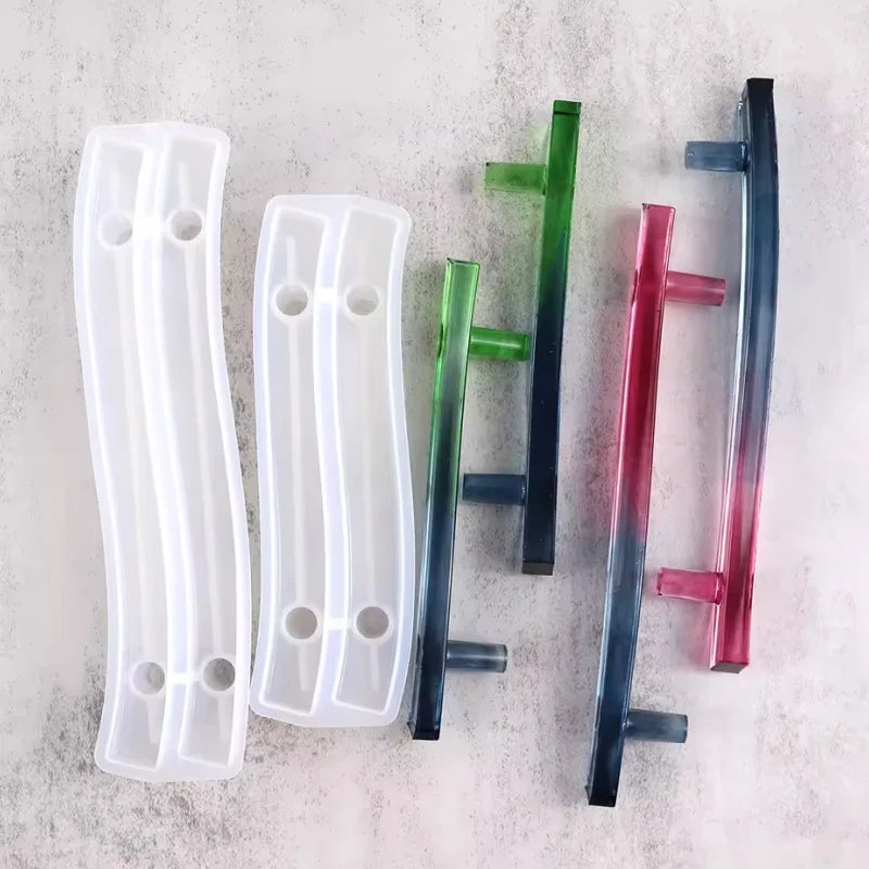clips cheveux silicone transparent noir vert rose bleu surface lisse moderne minimaliste